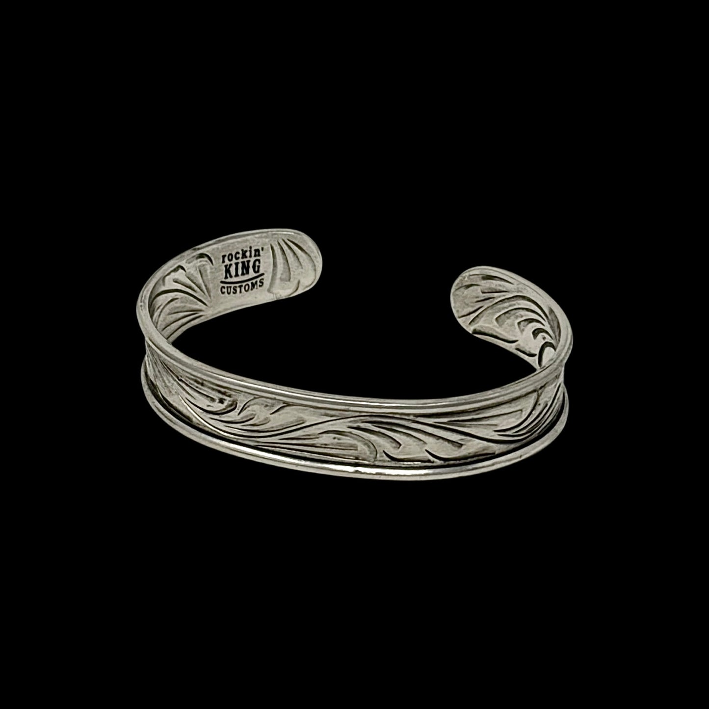 Classic Engraved Cuff Bracelet