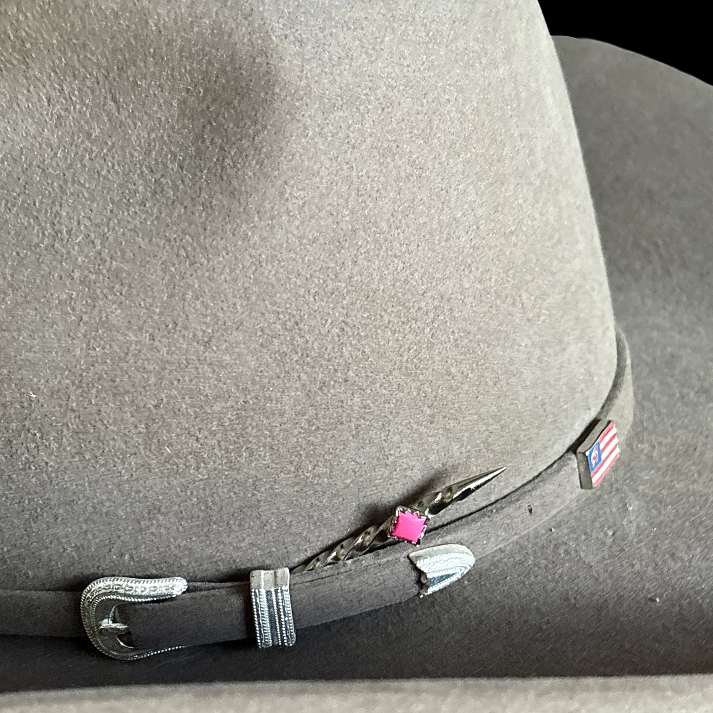 Diamond Pink Twisted Cowboy Toothpick