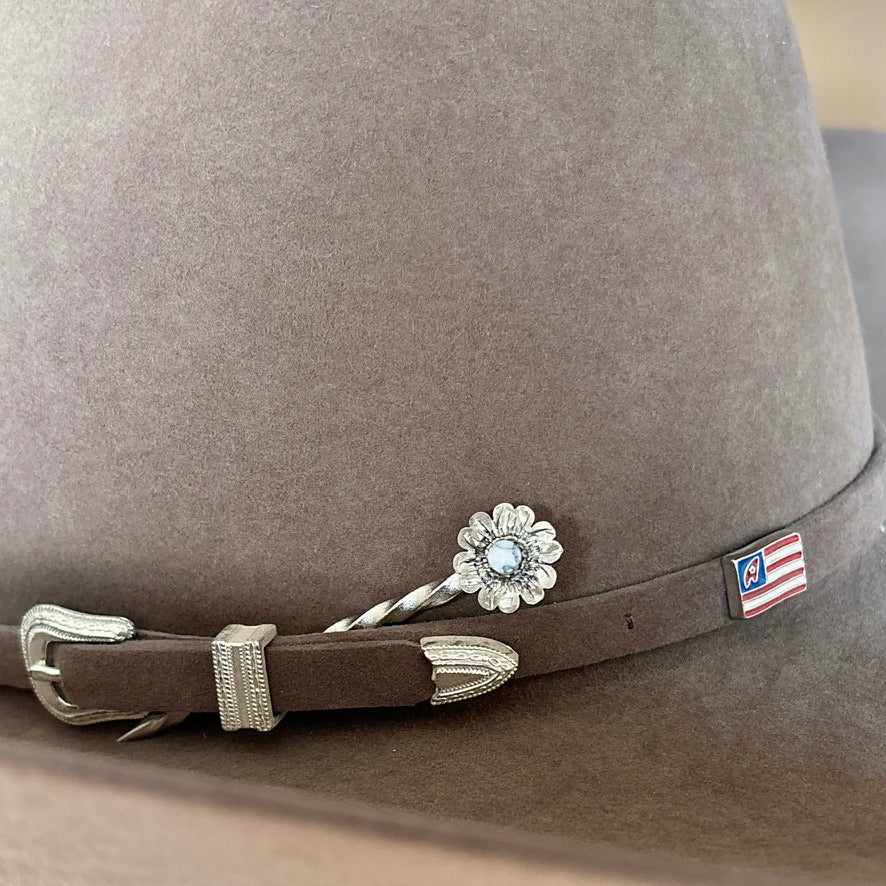 Floral Cowgirl Turquoise Toothpick