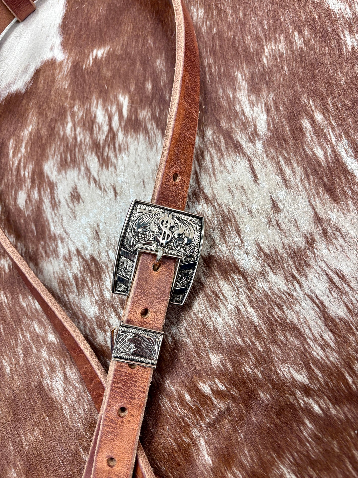 Dollar Sign Ranger Buckle Headstall