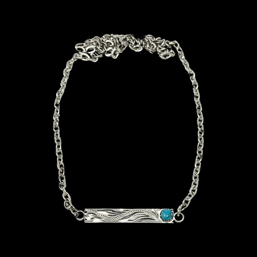 Jo's Turquoise Bar Necklace