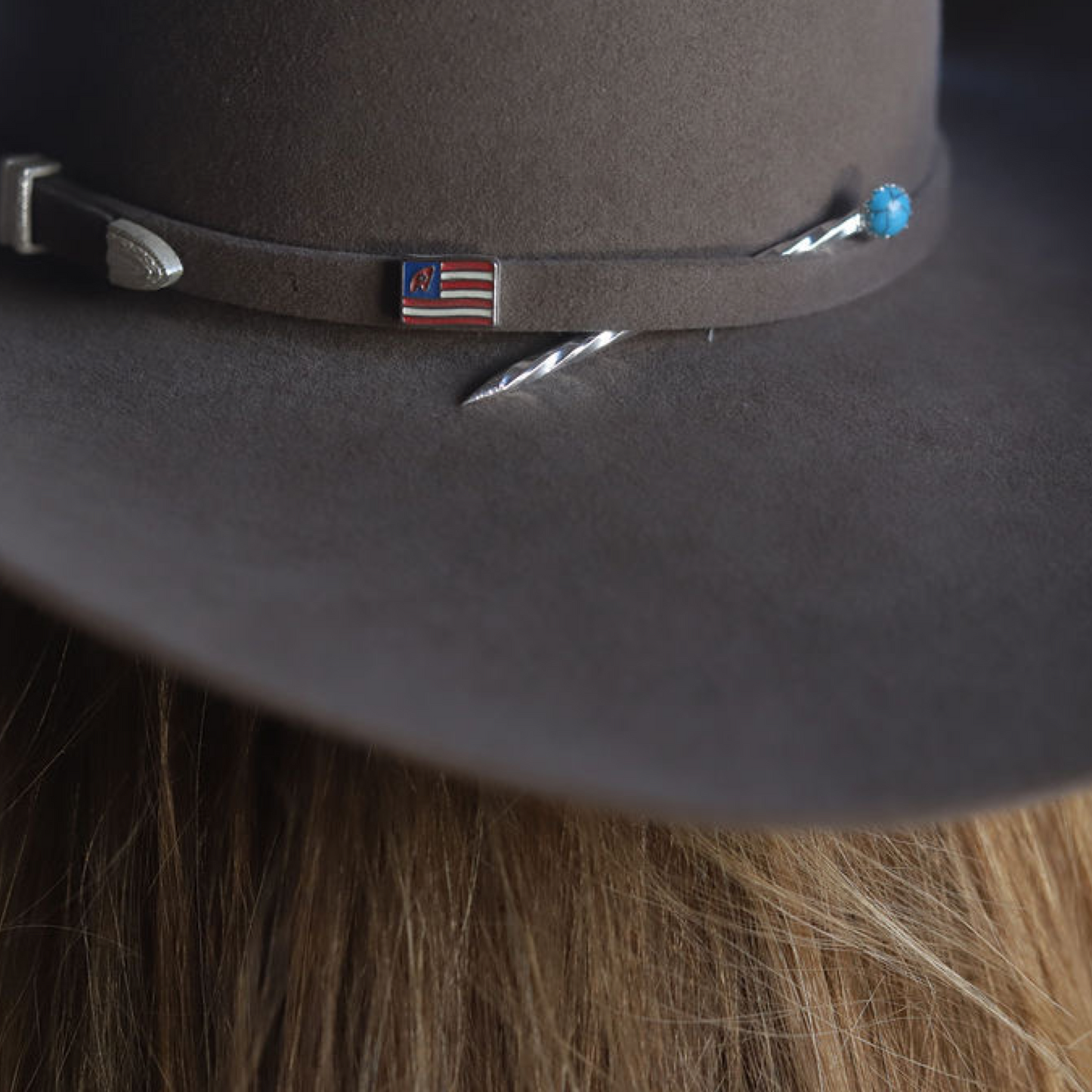 Round Em Up Turquoise Twisted Cowboy Toothpick