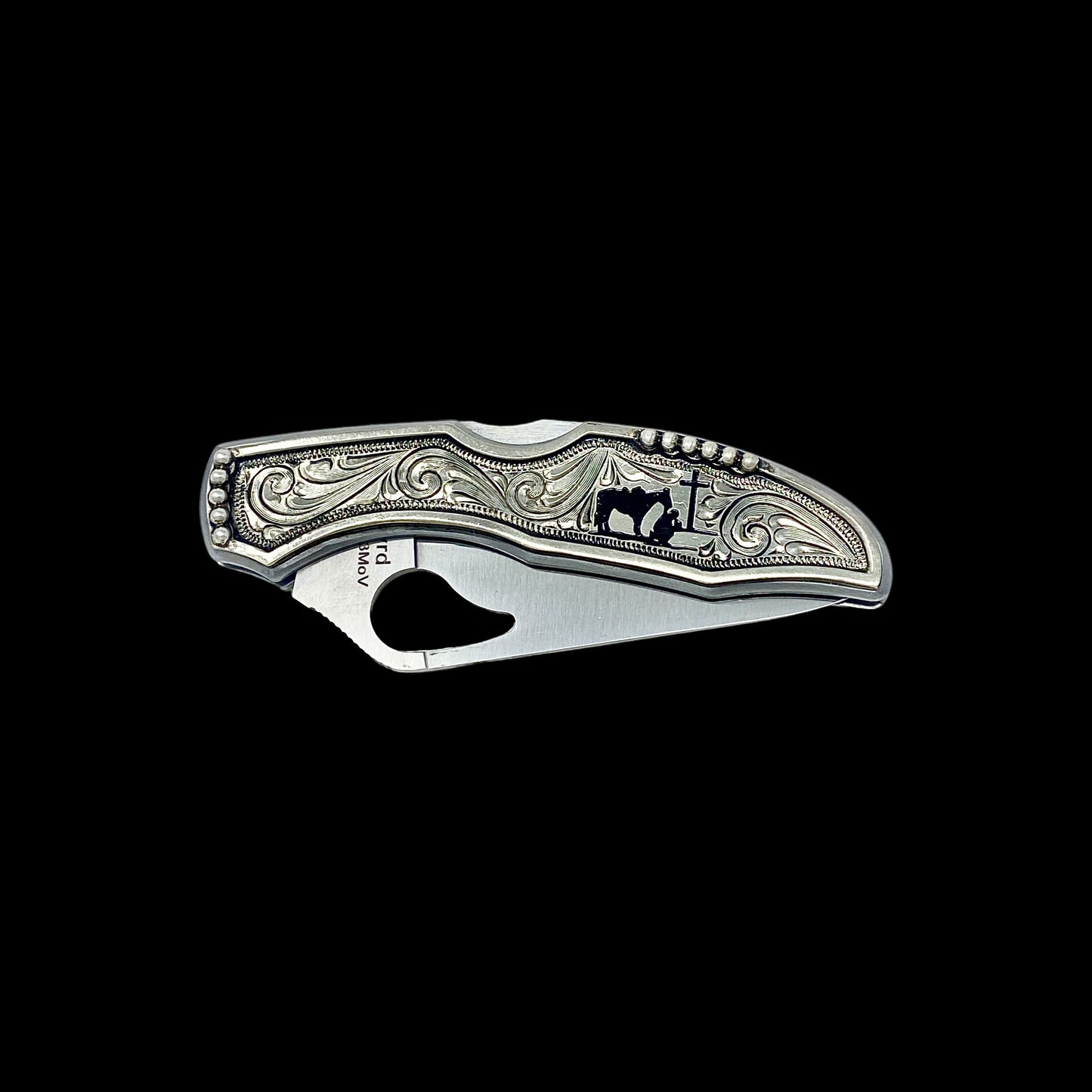 The Kneeling Cowboy Knife