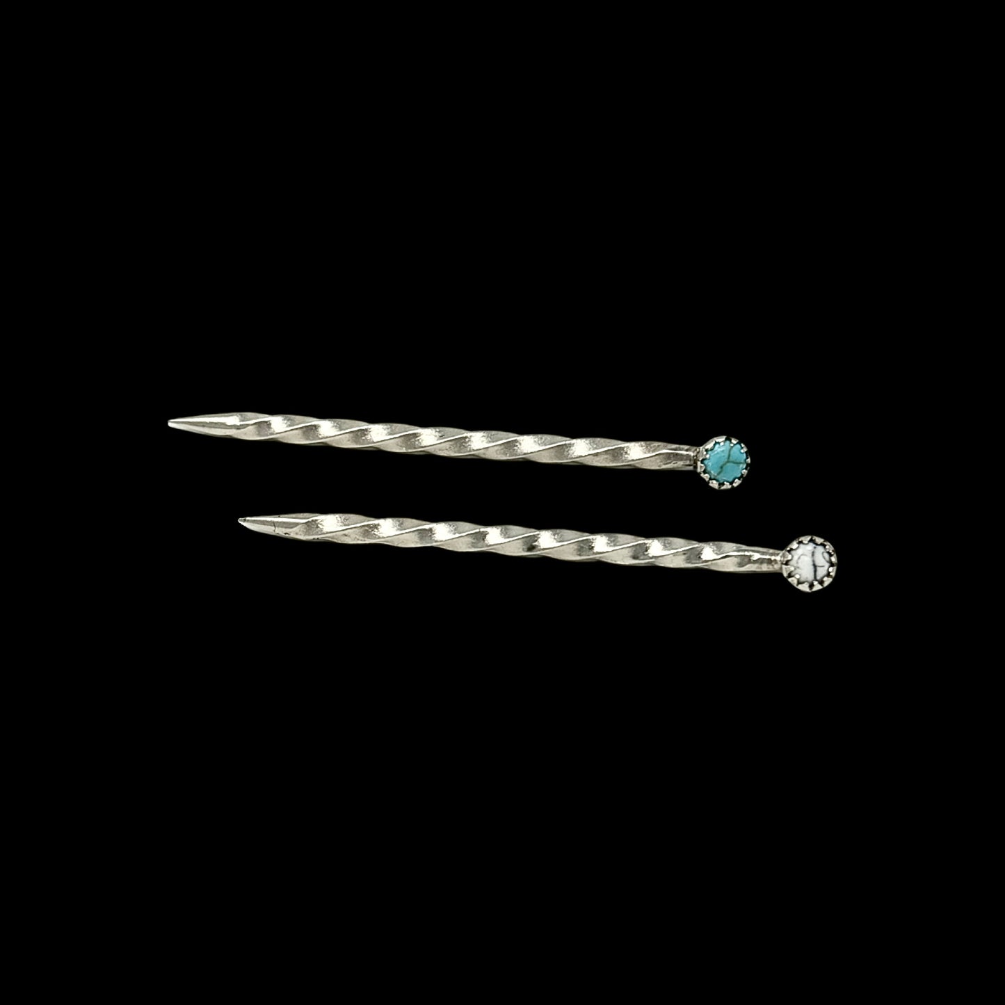 Round Em Up Turquoise Twisted Cowboy Toothpick
