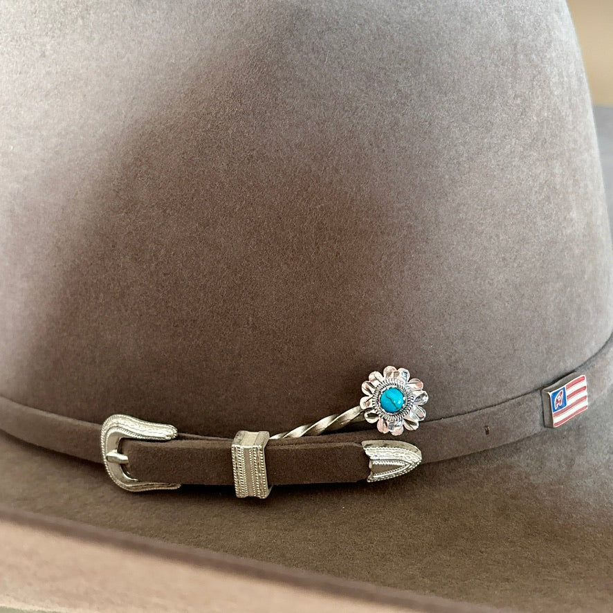 Floral Cowgirl Turquoise Toothpick