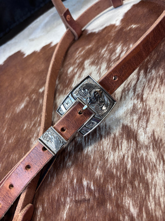 Dollar Sign Ranger Buckle Headstall