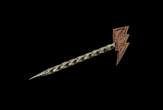 Lightening Bolt Twisted Cowboy Toothpick