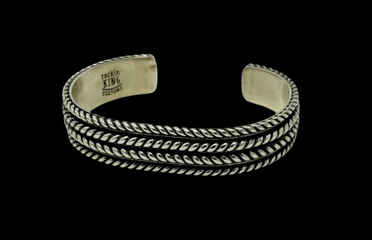 Quad Roper Cuff Bracelet