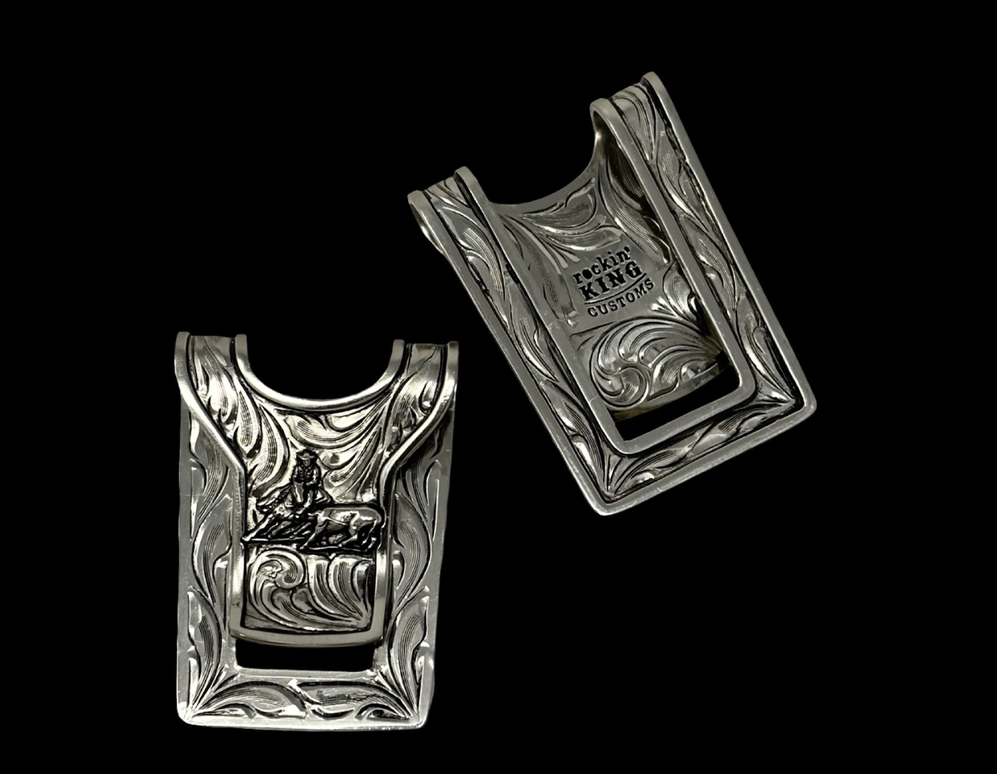 Cow Horse Money Clip